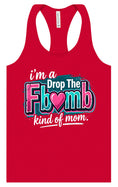 Load image into Gallery viewer, F Bomb Mom Women's Racerback Tank
