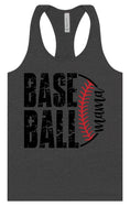 Load image into Gallery viewer, Baseball Mama Women's Racerback Tank
