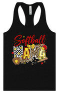 Load image into Gallery viewer, Softball Mama Women's Racerback Tank
