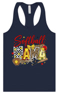 Load image into Gallery viewer, Softball Mama Women's Racerback Tank
