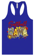 Load image into Gallery viewer, Softball Mama Women's Racerback Tank
