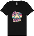 Load image into Gallery viewer, Retro Dog Mom Unisex V-Neck Shirt
