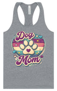 Load image into Gallery viewer, Retro Dog Mom Women's Racerback Tank
