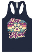 Load image into Gallery viewer, Retro Dog Mom Women's Racerback Tank
