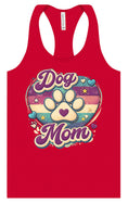 Load image into Gallery viewer, Retro Dog Mom Women's Racerback Tank
