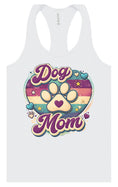 Load image into Gallery viewer, Retro Dog Mom Women's Racerback Tank
