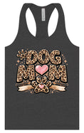 Load image into Gallery viewer, Leopard Print Dog Mom Women's Racerback Tank
