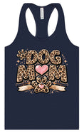Load image into Gallery viewer, Leopard Print Dog Mom Women's Racerback Tank
