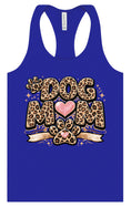 Load image into Gallery viewer, Leopard Print Dog Mom Women's Racerback Tank
