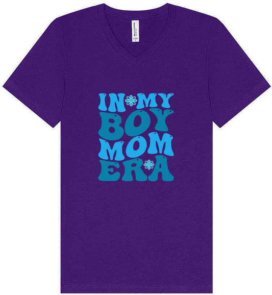 Boy Mom Era Unisex V-Neck Shirt