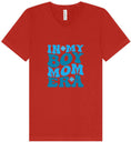Load image into Gallery viewer, Boy Mom Era Unisex V-Neck Shirt
