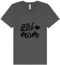 Load image into Gallery viewer, Girl Mom Unisex V-Neck Shirt
