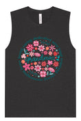 Load image into Gallery viewer, Flowers for Grandma Muscle Tank
