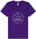 Load image into Gallery viewer, Biblical Grandma Unisex V-Neck Shirt
