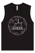 Load image into Gallery viewer, Biblical Grandma Muscle Tank
