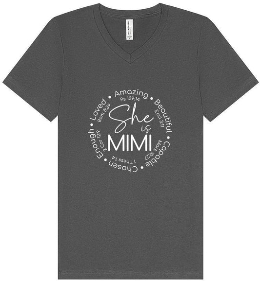 Biblical Mimi Unisex V-Neck Shirt