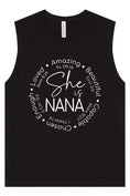 Load image into Gallery viewer, Biblical Nana Muscle Tank
