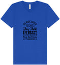 Load image into Gallery viewer, They Don't Know It's Hereditary Unisex V-Neck Shirt
