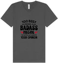 Load image into Gallery viewer, Too Busy Badass Mom Unisex V-Neck Shirt
