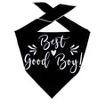 Load image into Gallery viewer, Wedding Bandana, "Best Good Boy!" Tie Dog Bandana, Engagement Bandana, Best Man, Best Dog - Southlake Paws
