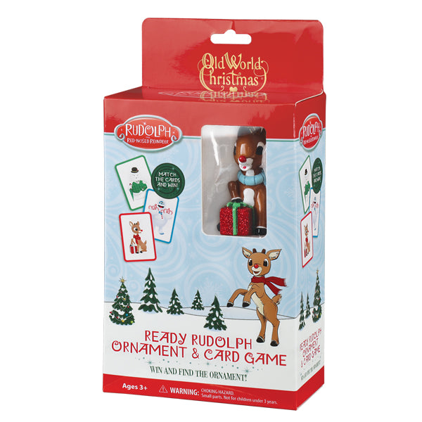 Ready Rudolph Ornament & Game - Southlake Paws