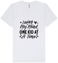 Load image into Gallery viewer, Losing My Mind One Kid at a Time Unisex V-Neck Shirt
