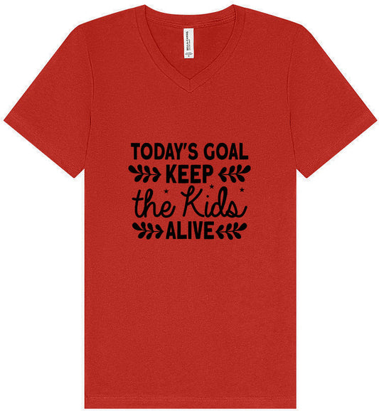 Keep the Kids Alive Unisex V-Neck Shirt