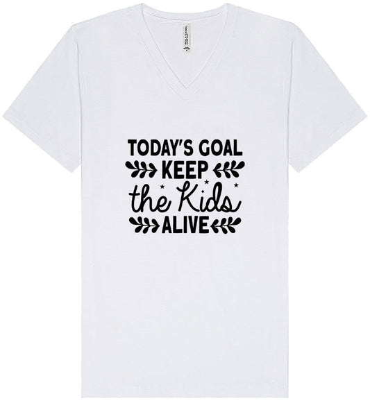 Keep the Kids Alive Unisex V-Neck Shirt