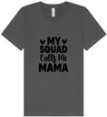 Load image into Gallery viewer, My Squad Calls Me Mama Unisex V-Neck Shirt

