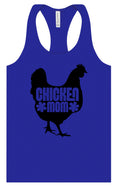 Load image into Gallery viewer, Chicken Mom Women's Racerback Tank
