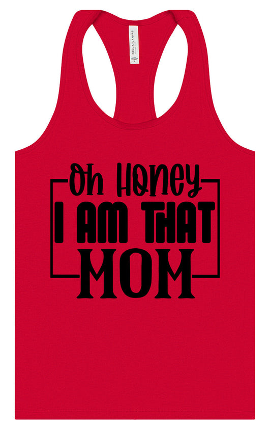 I Am That Mom Women's Racerback Tank