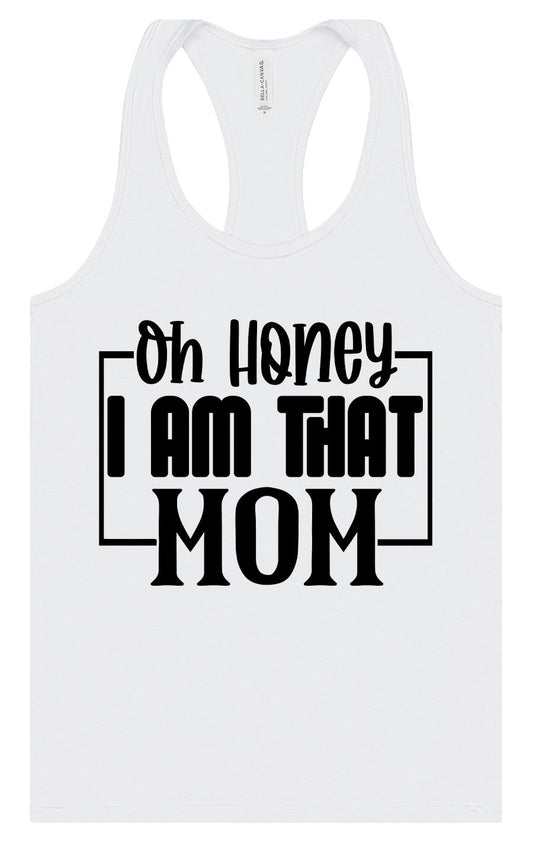 I Am That Mom Women's Racerback Tank