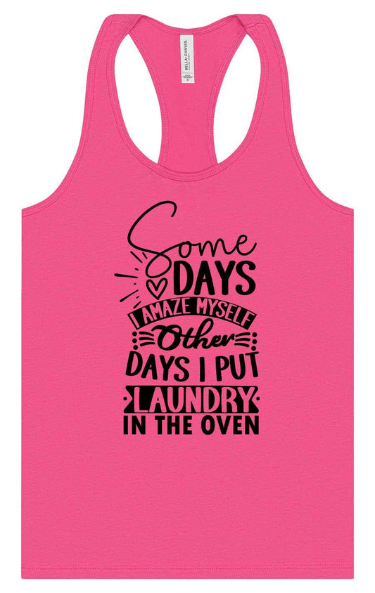Laundry in the Oven Women's Racerback Tank