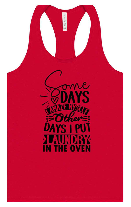 Laundry in the Oven Women's Racerback Tank