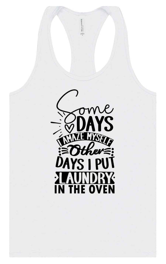 Laundry in the Oven Women's Racerback Tank