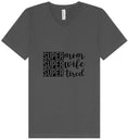 Load image into Gallery viewer, Super Mom, Super Wife, Super Tired Unisex V-Neck Shirt
