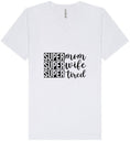 Load image into Gallery viewer, Super Mom, Super Wife, Super Tired Unisex V-Neck Shirt
