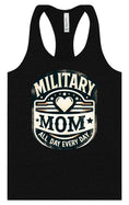 Load image into Gallery viewer, Proud Military Mom Women's Racerback Tank
