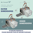 Load image into Gallery viewer, Mr. Peanut's Gold Series Big Apple XL Expandable Pet Carrier V2.0
