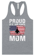 Load image into Gallery viewer, Proud Air Force Mom Women's Racerback Tank
