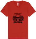 Load image into Gallery viewer, Be the Whole Problem Unisex V-Neck Shirt
