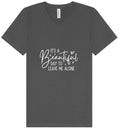 Load image into Gallery viewer, Beautiful Day to Leave Me Alone Unisex V-Neck Shirt
