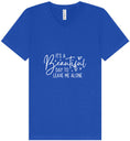 Load image into Gallery viewer, Beautiful Day to Leave Me Alone Unisex V-Neck Shirt
