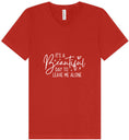 Load image into Gallery viewer, Beautiful Day to Leave Me Alone Unisex V-Neck Shirt
