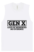 Load image into Gallery viewer, Gen X No Evidence Muscle Tank
