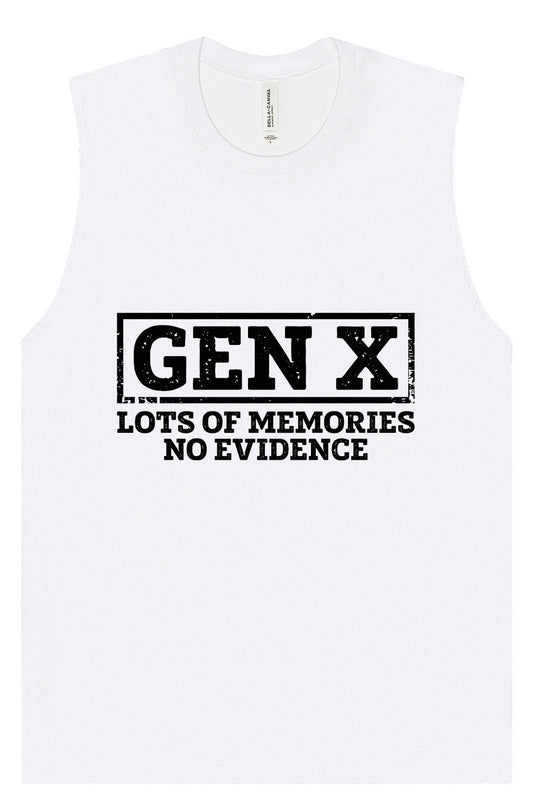 Gen X No Evidence Muscle Tank