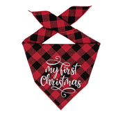 Christmas Dog Bandana | Holiday Bandana | My First Christmas