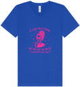 Load image into Gallery viewer, If I Give You A Straw... Unisex V-Neck Shirt
