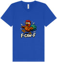 Load image into Gallery viewer, F-caw-f Unisex V-Neck Shirt

