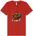 Load image into Gallery viewer, F-caw-f Unisex V-Neck Shirt
